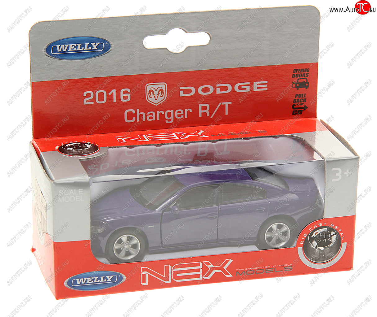 829 р. Модель автомобиля DODGE Challenger металлическая WELLY WELLY 137427 WELLY 137427  с доставкой в г. Майкоп