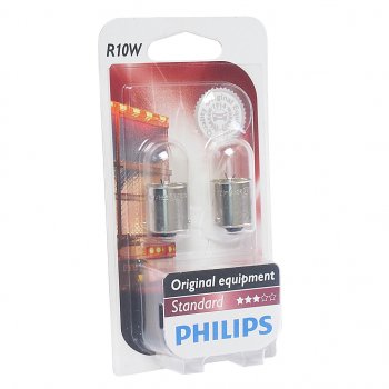 152 р. Лампа 24V R10W BA15s блистер (2шт.) PHILIPS PHILIPS 13814b2  с доставкой в г. Майкоп. Увеличить фотографию 1