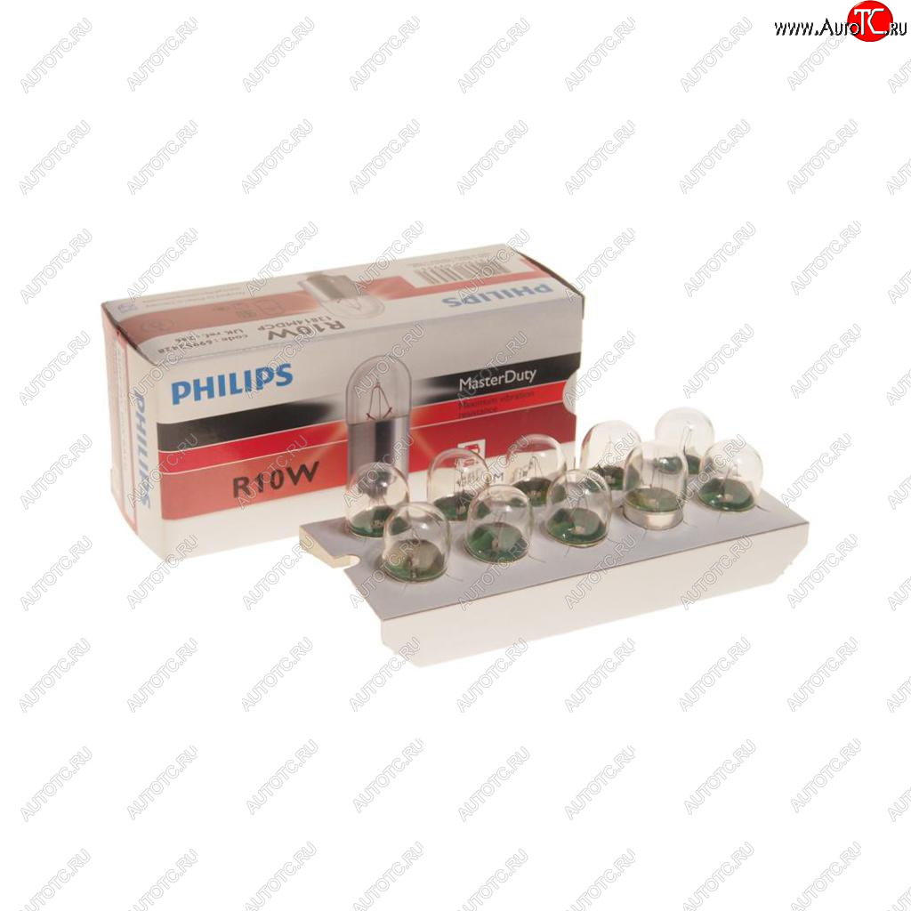 93 р. Лампа 24V R10W BA15s Master Duty PHILIPS PHILIPS 13814mdcp  с доставкой в г. Майкоп