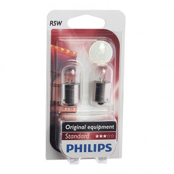 146 р. Лампа 24V R5W BA15s блистер (2шт.) PHILIPS PHILIPS 13821b2  с доставкой в г. Майкоп. Увеличить фотографию 1