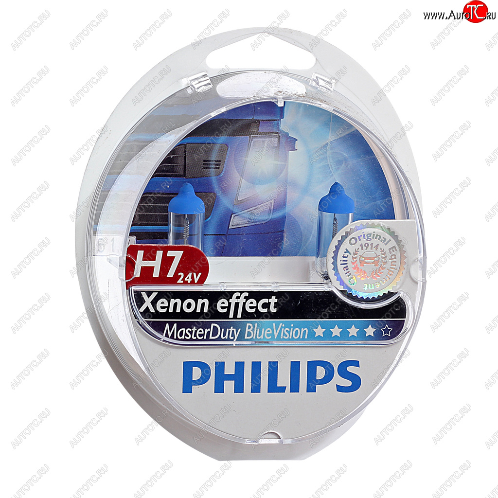 4 849 р. Лампа 24V H7 70W PX26d бокс (2шт.) Master Duty Blue Vision PHILIPS PHILIPS 13972mdbvs2  с доставкой в г. Майкоп