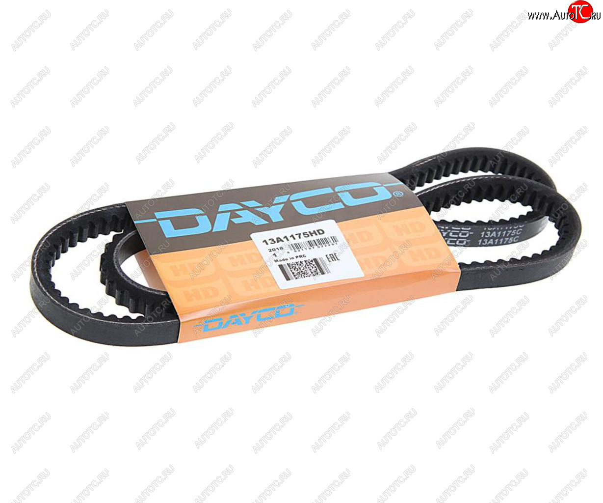 939 р. Ремень приводной клиновой 13х1175 DAYCO DAYCO 13a1175hd DAYCO 13a1175hd  с доставкой в г. Майкоп