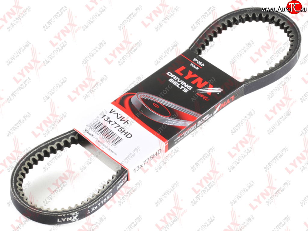 639 р. Ремень приводной клиновой 13х775 KIA Sportage ГАЗель УМЗ -4216 Бизнес ГУРа LYNX LYNX 13x775hd  с доставкой в г. Майкоп