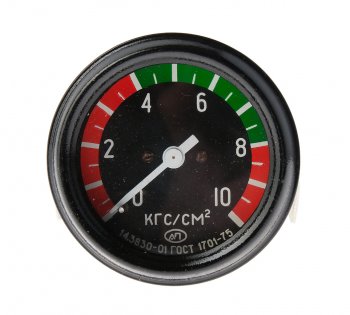 1 289 р. Манометр ЛТЗ воздух 10атм. АВТОПРИБОР АВТОПРИБОР 1401.3830010-01  с доставкой в г. Майкоп. Увеличить фотографию 1