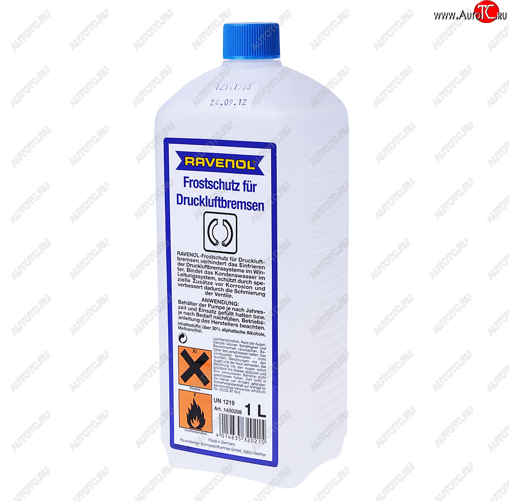 1 279 р. Антифриз для пневмотормозов 1л RAVENOL RAVENOL 1430208-001  с доставкой в г. Майкоп