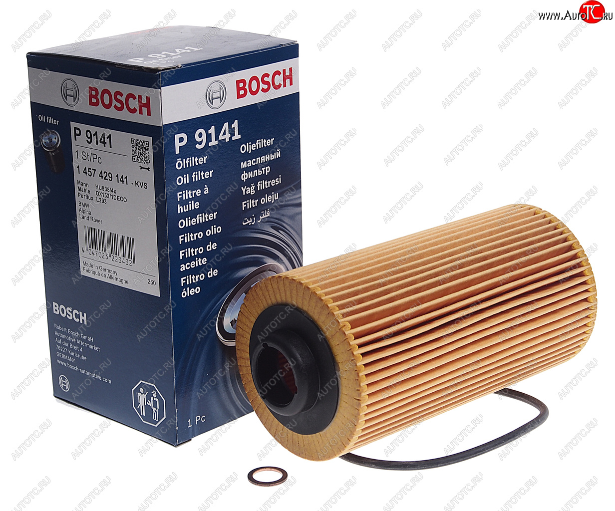 969 р. Фильтр масляный BMW E38/53 X5 BOSCH BOSCH 1457429141 BOSCH 1457429141  с доставкой в г. Майкоп