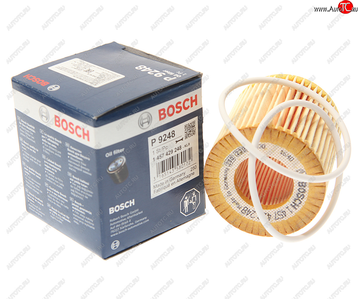 629 р. Фильтр масляный OPEL Astra H (04-) BOSCH BOSCH 1457429248  с доставкой в г. Майкоп