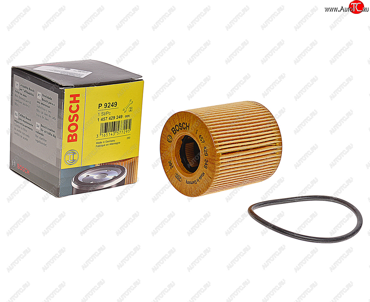 559 р. Фильтр масляный PEUGEOT Boxer CITROEN C2-C8,Jumper FIAT Ducato FORD Transit (06-),Mondeo BOSCH BOSCH 1457429249  с доставкой в г. Майкоп