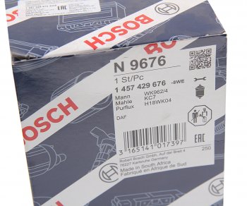 849 р. Фильтр топливный DAF 75,85,95 BOSCH BOSCH 1457429676  с доставкой в г. Майкоп. Увеличить фотографию 2