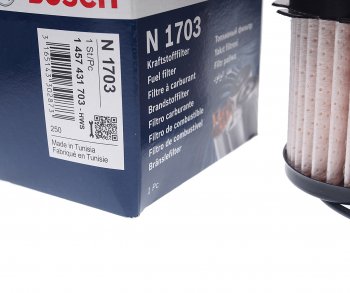 539 р. Фильтр топливный PEUGEOT CITROEN (98-) (1.9 D) BOSCH BOSCH 1457431703  с доставкой в г. Майкоп. Увеличить фотографию 3
