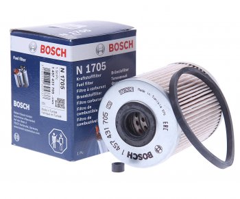599 р. Фильтр топливный NISSAN Primera (P12) (1.5 TDI) BOSCH BOSCH 1457431705  с доставкой в г. Майкоп. Увеличить фотографию 1