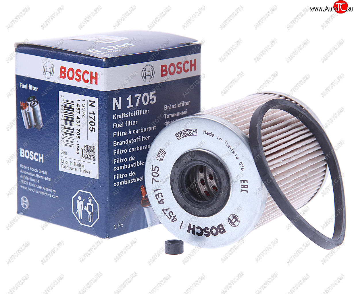 599 р. Фильтр топливный NISSAN Primera (P12) (1.5 TDI) BOSCH BOSCH 1457431705  с доставкой в г. Майкоп
