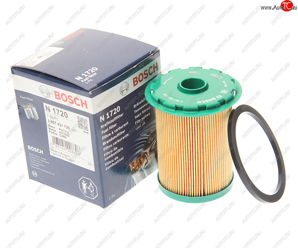 799 р. Фильтр топливный RENAULT Trafic (01-) BOSCH BOSCH 1457431720 BOSCH 1457431720  с доставкой в г. Майкоп