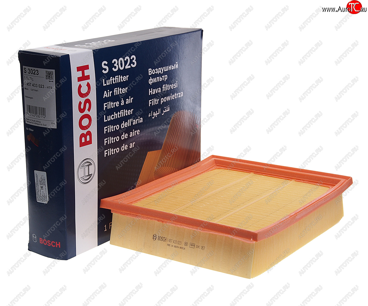 799 р. Фильтр воздушный VW Golf 3,Vento (91-99) BOSCH BOSCH 1457433023  с доставкой в г. Майкоп