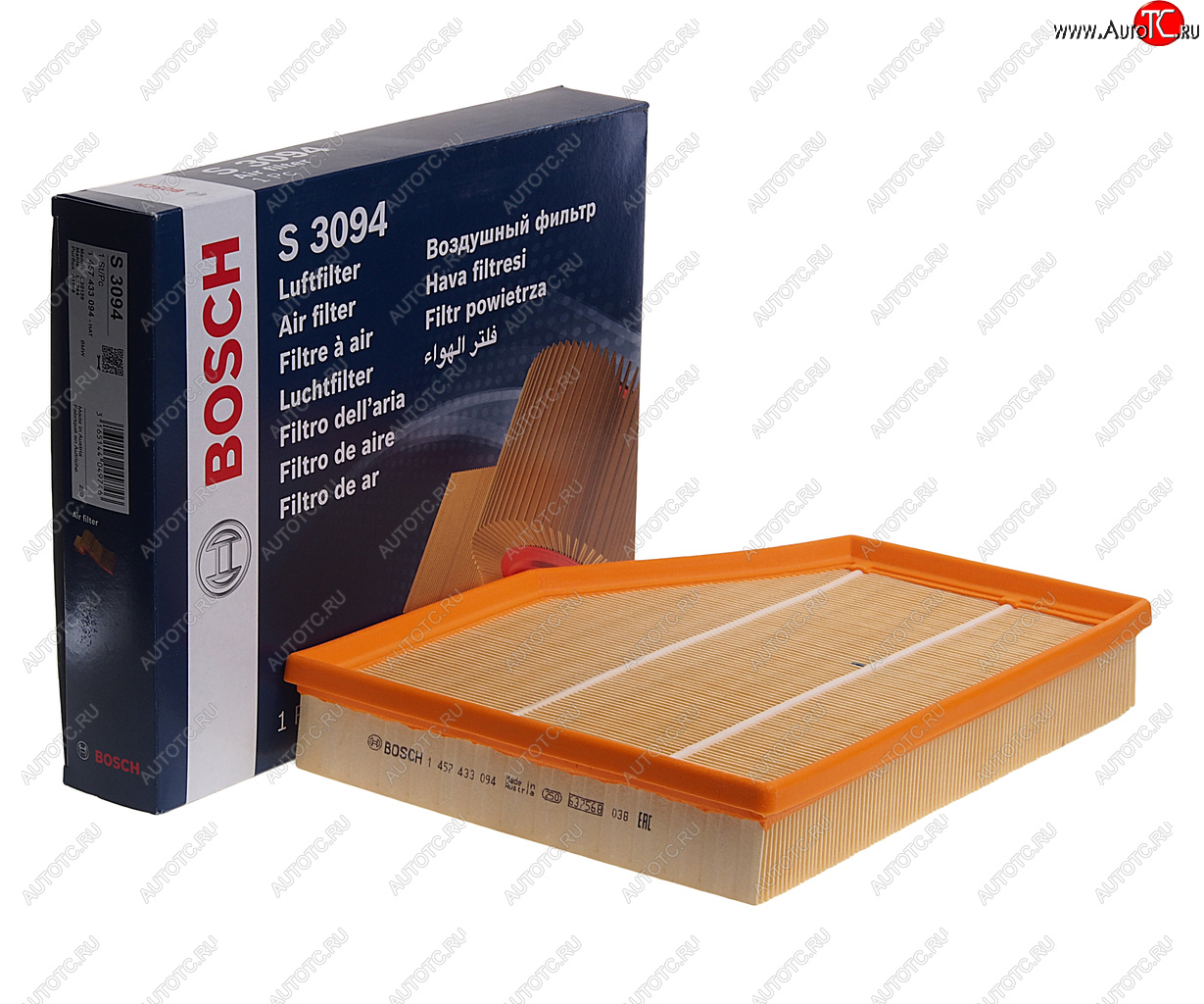 1 769 р. Фильтр воздушный BMW 5 (E60,E61),6 (E63),Z4 (E86) (2.0-3.5) BOSCH BOSCH 1457433094  с доставкой в г. Майкоп