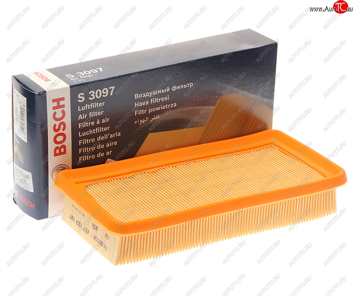 659 р. Фильтр воздушный HYUNDAI Getz (02-) BOSCH BOSCH 1457433097  с доставкой в г. Майкоп