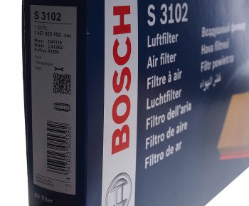 2 169 р. Фильтр воздушный VW Golf 5,Passat B6 (2.0 TFSI) AUDI A3 (04-) BOSCH BOSCH 1457433102 BOSCH 1457433102  с доставкой в г. Майкоп. Увеличить фотографию 2