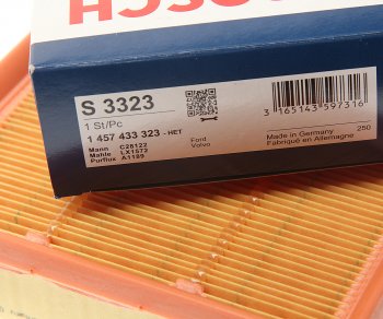 1 329 р. Фильтр воздушный FORD Focus 2,C-Max VOLVO C30,S40 BOSCH BOSCH 1457433323  с доставкой в г. Майкоп. Увеличить фотографию 2
