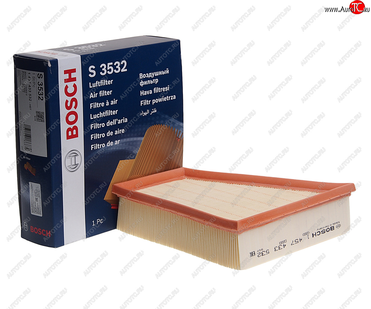 1 039 р. Фильтр воздушный BOSCH BOSCH 1457433532  с доставкой в г. Майкоп