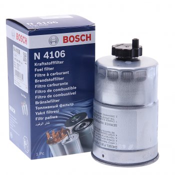 1 759 р. Фильтр топливный УАЗ тонкой отчистки ЗМЗ-514 (гайка) BOSCH BOSCH 1457434106  с доставкой в г. Майкоп. Увеличить фотографию 2