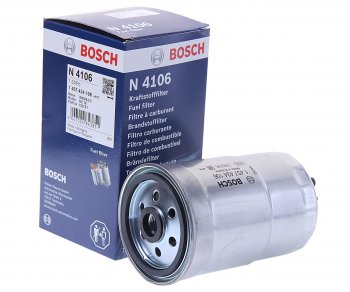 1 759 р. Фильтр топливный УАЗ тонкой отчистки ЗМЗ-514 (гайка) BOSCH BOSCH 1457434106  с доставкой в г. Майкоп. Увеличить фотографию 1