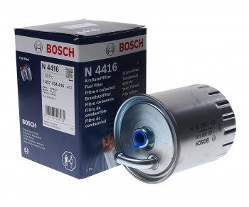 1 229 р. Фильтр топливный MERCEDES C (W203) BOSCH BOSCH 1457434416 BOSCH 1457434416  с доставкой в г. Майкоп. Увеличить фотографию 1