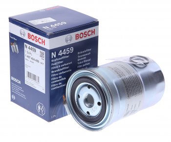 1 589 р. Фильтр топливный MITSUBISHI Pajero (99-) (3.2 TDI) BOSCH BOSCH 1457434459 BOSCH 1457434459  с доставкой в г. Майкоп. Увеличить фотографию 1