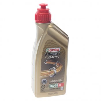 1 539 р. Масло моторное для 4-х тактных двигателей POWER 1 RACING 4T 10W50 синт.1л CASTROL CASTROL 14e94f CASTROL 14e94f  с доставкой в г. Майкоп. Увеличить фотографию 1