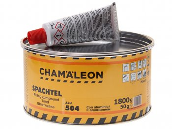 1 669 р. Шпатлевка с алюминиевым наполнителем 1.85кг CHAMAELEON CHAMAELEON 15046  с доставкой в г. Майкоп. Увеличить фотографию 1