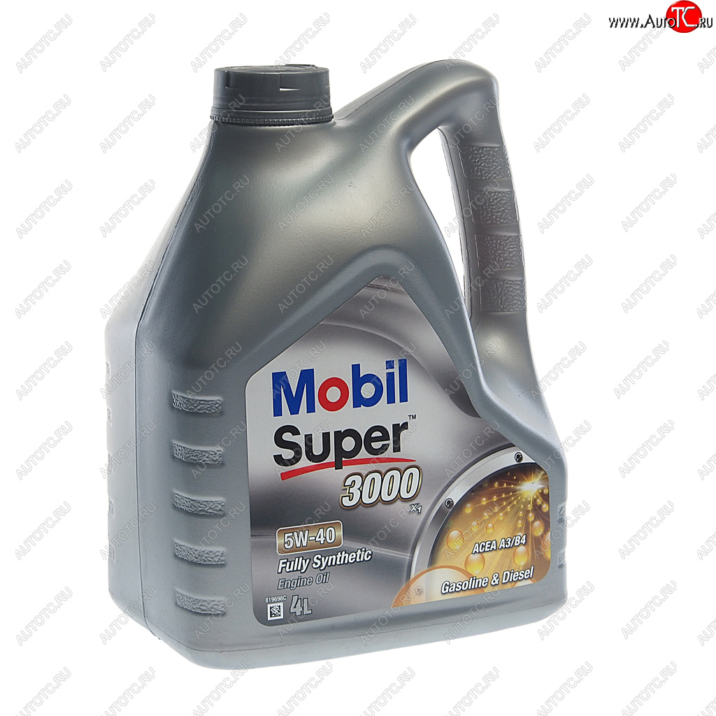 4 599 р. Масло моторное SUPER 3000 X1 5W40 синт.4л MOBIL MOBIL 150546  с доставкой в г. Майкоп