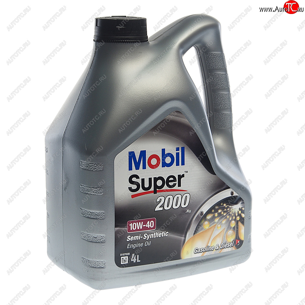 2 899 р. Масло моторное SUPER 2000 X1 10W40 псинт.4л MOBIL MOBIL 150548  с доставкой в г. Майкоп