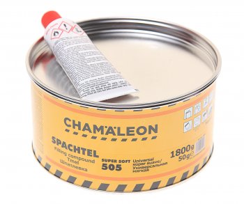 1 789 р. Шпатлевка универсальная мягкая с отвердителем 1.85кг CHAMAELEON CHAMAELEON 15056 CHAMAELEON 15056  с доставкой в г. Майкоп. Увеличить фотографию 1