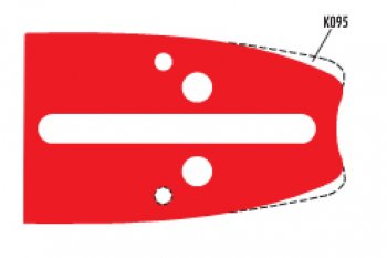 679 р. Шина для бензопилы 0.325-15-1.3-64 зв. для цепи B050-BP-64E CHAMPION CHAMPION 150mpвk095  с доставкой в г. Майкоп. Увеличить фотографию 2