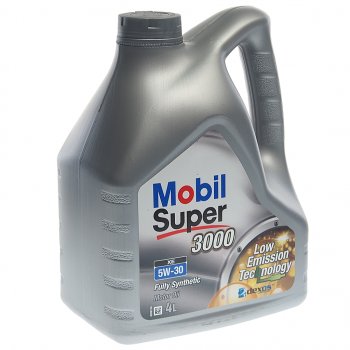4 649 р. Масло моторное SUPER 3000 XE 5W30 синт.4л MOBIL MOBIL 152505  с доставкой в г. Майкоп. Увеличить фотографию 1