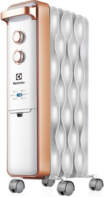 10 449 р. Обогреватель радиатор масляный 1.50кВт (20кв.м) 7 секций белый ELECTROLUX ELECTROLUX 15592327  с доставкой в г. Майкоп. Увеличить фотографию 1