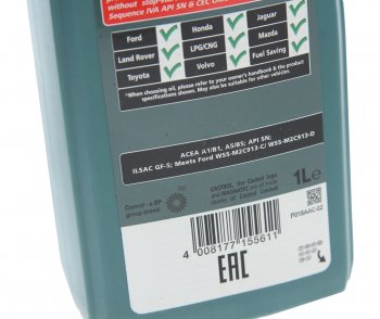 1 599 р. Масло моторное MAGNATEC STOP START 5W20 синт.1л CASTROL CASTROL 156dcf  с доставкой в г. Майкоп. Увеличить фотографию 2