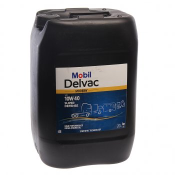 12 299 р. Масло дизельное DELVAC Modern 10W40 Super Defense псинт.20л MOBIL MOBIL 157060  с доставкой в г. Майкоп. Увеличить фотографию 1
