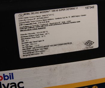 14 949 р. Масло дизельное DELVAC Modern 10W40 Super Defense V1 синт.20л MOBIL MOBIL 157342  с доставкой в г. Майкоп. Увеличить фотографию 2