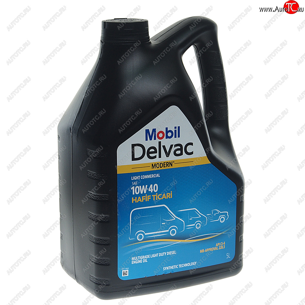 3 799 р. Масло дизельное DELVAC Modern 10W40 Light Commercial синт.5л MOBIL MOBIL 157380  с доставкой в г. Майкоп