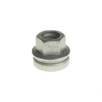 369 р. Гайка колеса М14х2.0х25 прессшайба открытая ключ 21мм FORD ОЕ FORD 1576434  с доставкой в г. Майкоп. Увеличить фотографию 1