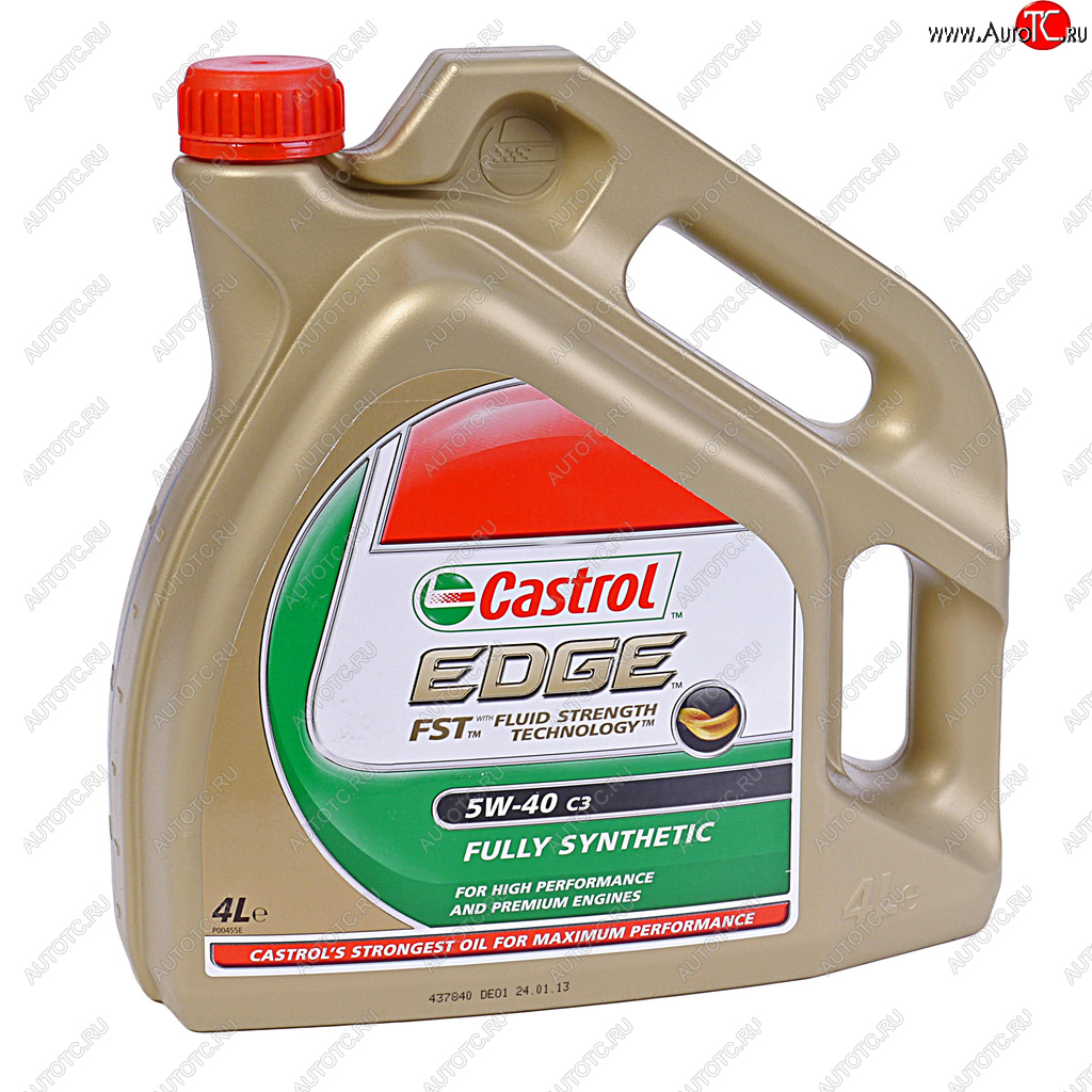 5 999 р. Масло моторное EDGE TITANIUM FST 5W40 синт.4л CASTROL CASTROL 157b1c  с доставкой в г. Майкоп
