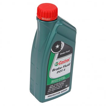 1 969 р. Жидкость тормозная DOT-4 1л CASTROL CASTROL 157d5a  с доставкой в г. Майкоп. Увеличить фотографию 1