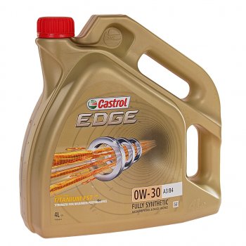 7 199 р. Масло моторное EDGE TITANIUM FST A3B4 LL01 0W30 синт.4л CASTROL CASTROL 157e6b  с доставкой в г. Майкоп. Увеличить фотографию 1