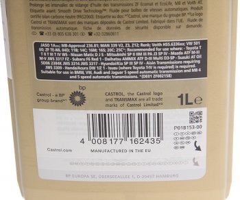 1 879 р. Масло трансмиссионное ATF Transmax Z 70W80 1л CASTROL CASTROL 1585a5  с доставкой в г. Майкоп. Увеличить фотографию 2