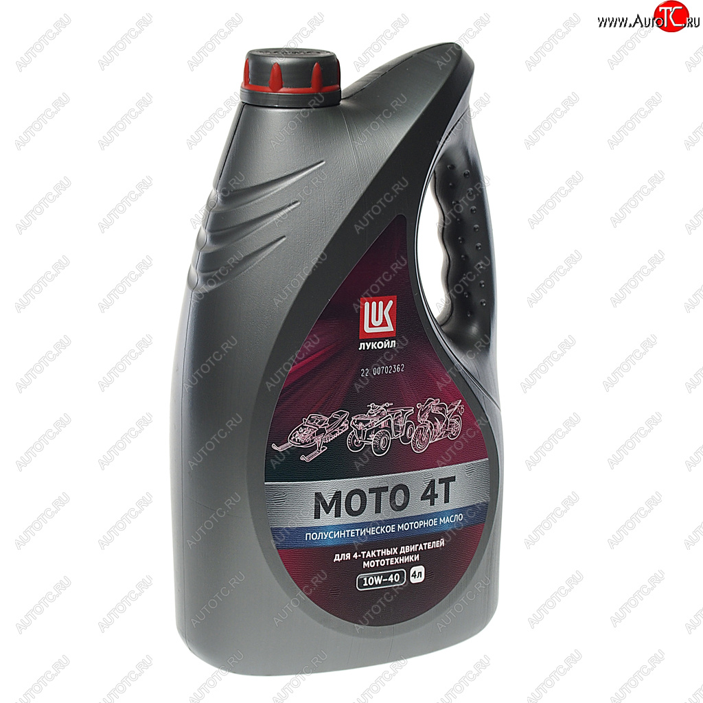 2 759 р. Масло моторное для 4-х тактных двигателей МОТО-4Т MA2SL 10W40 псинт.4л ЛУКОЙЛ LUKOIL 1595328  с доставкой в г. Майкоп