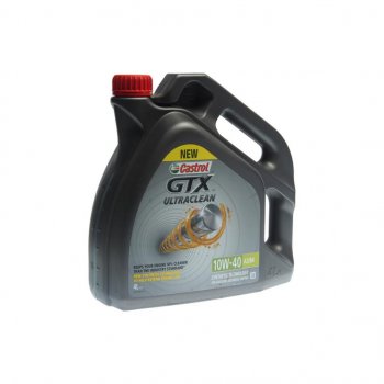 2 799 р. Масло моторное GTX ULTRACLEAN A3B4 10W40 псинт.4л CASTROL CASTROL 15a4e0  с доставкой в г. Майкоп. Увеличить фотографию 1