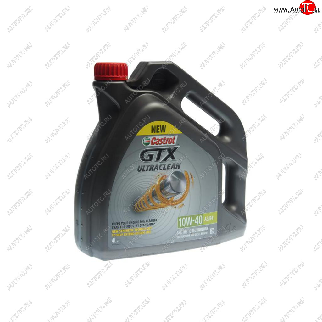 2 799 р. Масло моторное GTX ULTRACLEAN A3B4 10W40 псинт.4л CASTROL CASTROL 15a4e0  с доставкой в г. Майкоп