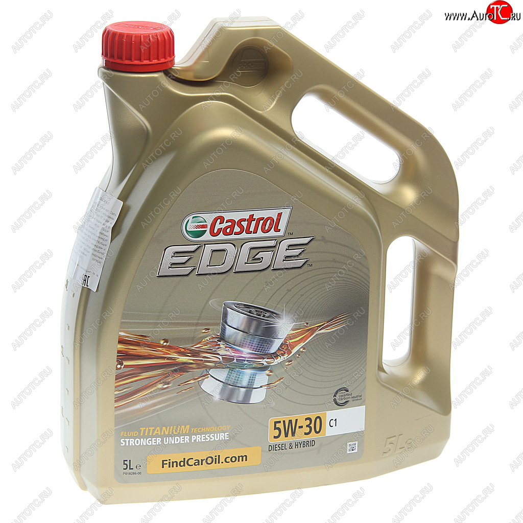8 499 р. Масло моторное EDGE C1 5W30 синт.5л CASTROL CASTROL 15b943  с доставкой в г. Майкоп