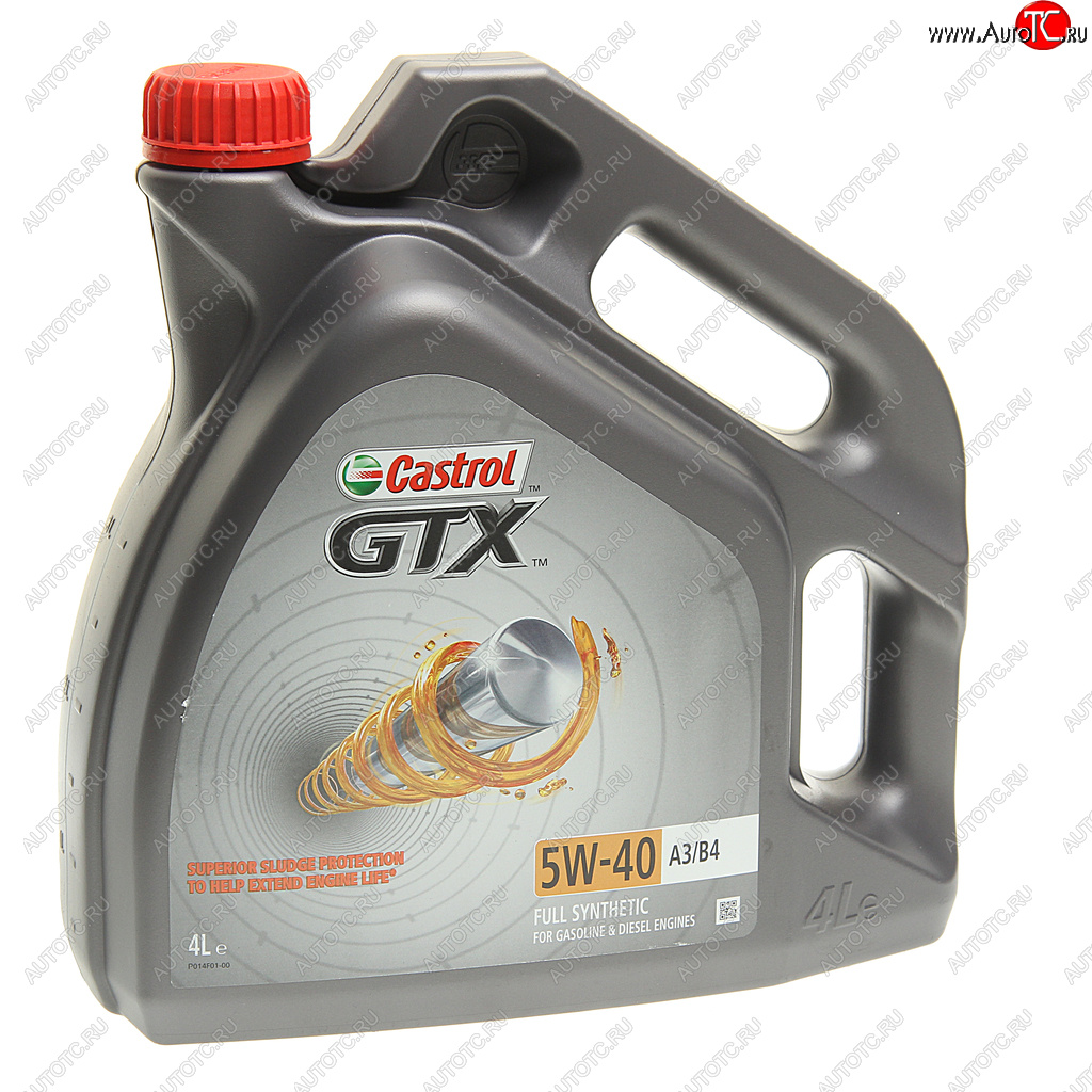 4 689 р. Масло моторное GTX ULTRACLEAN A3B4 5W40 синт.4л CASTROL CASTROL 15b9f5  с доставкой в г. Майкоп
