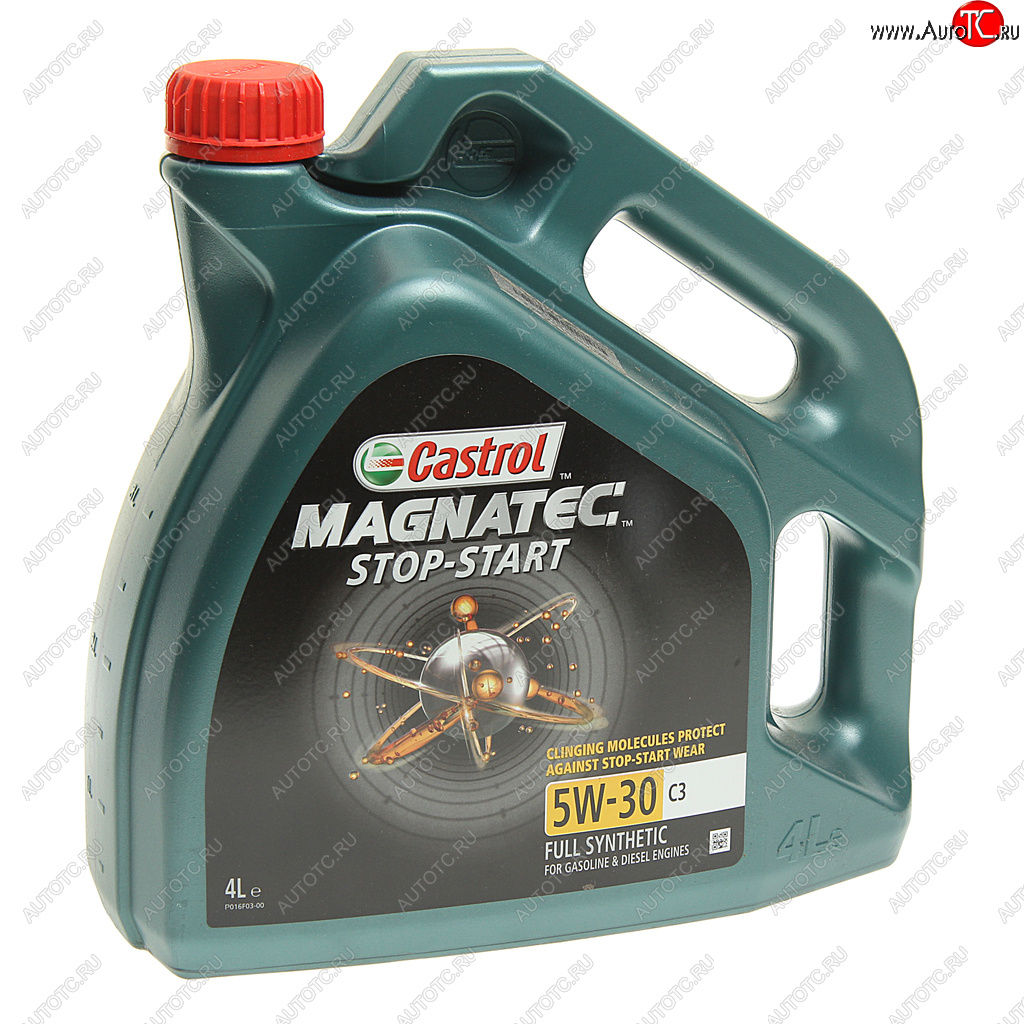 5 249 р. Масло моторное MAGNATEC STOP START C3 5W30 синт.4л CASTROL CASTROL 15c3ec  с доставкой в г. Майкоп